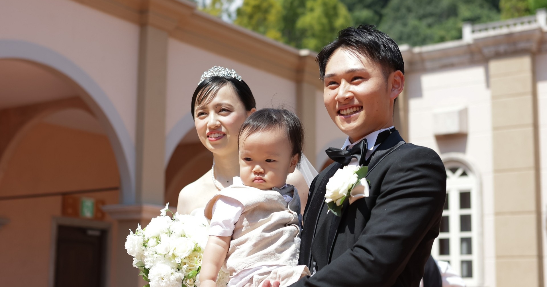 子どもと一緒の結婚式