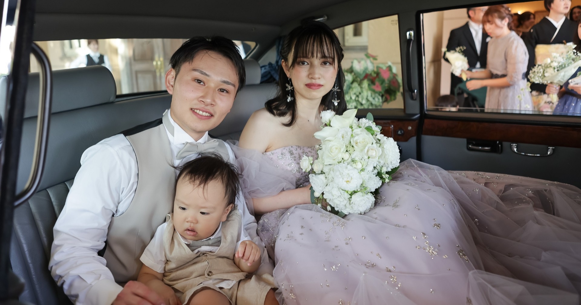 子どもと一緒の結婚式
