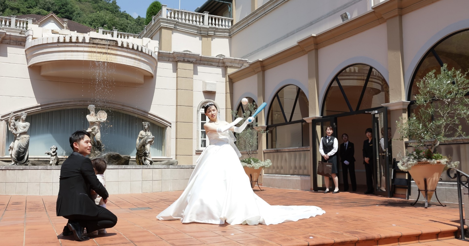 子どもと一緒の結婚式