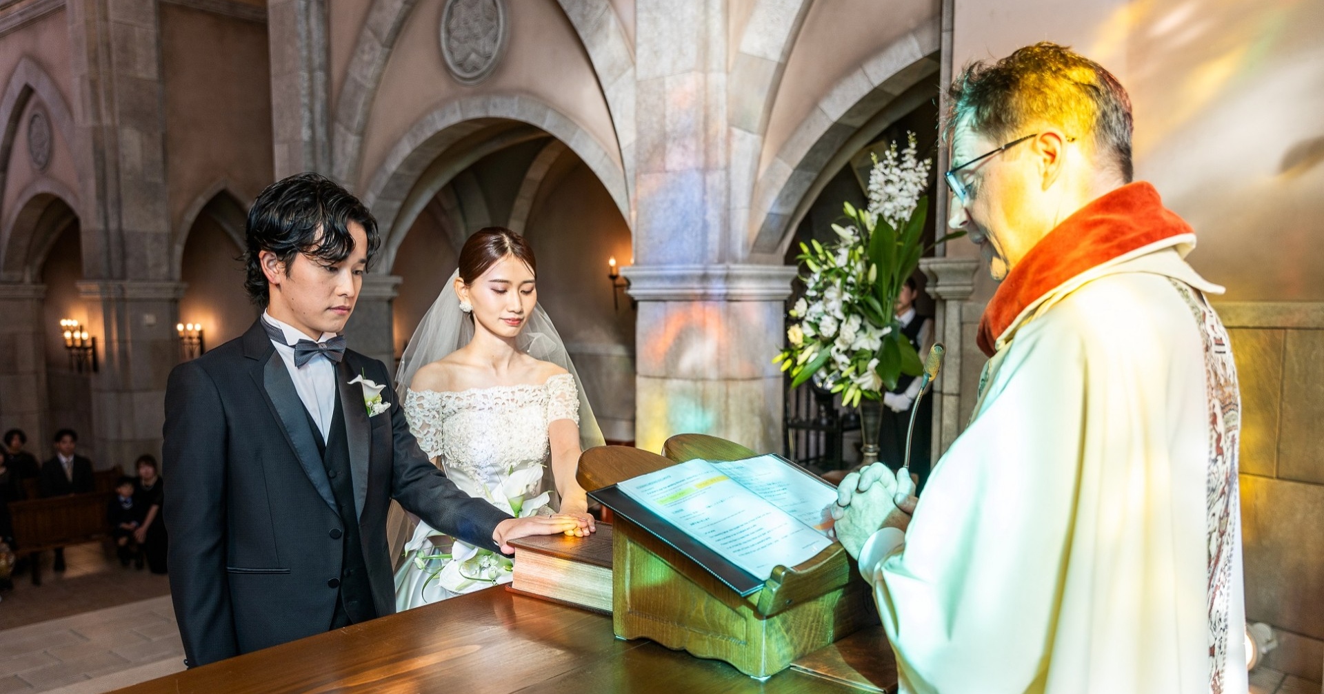 自分たちの希望を詰め込んだ、こだわりウェディング☆