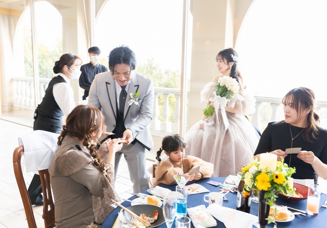 披露宴でこだわったところは？