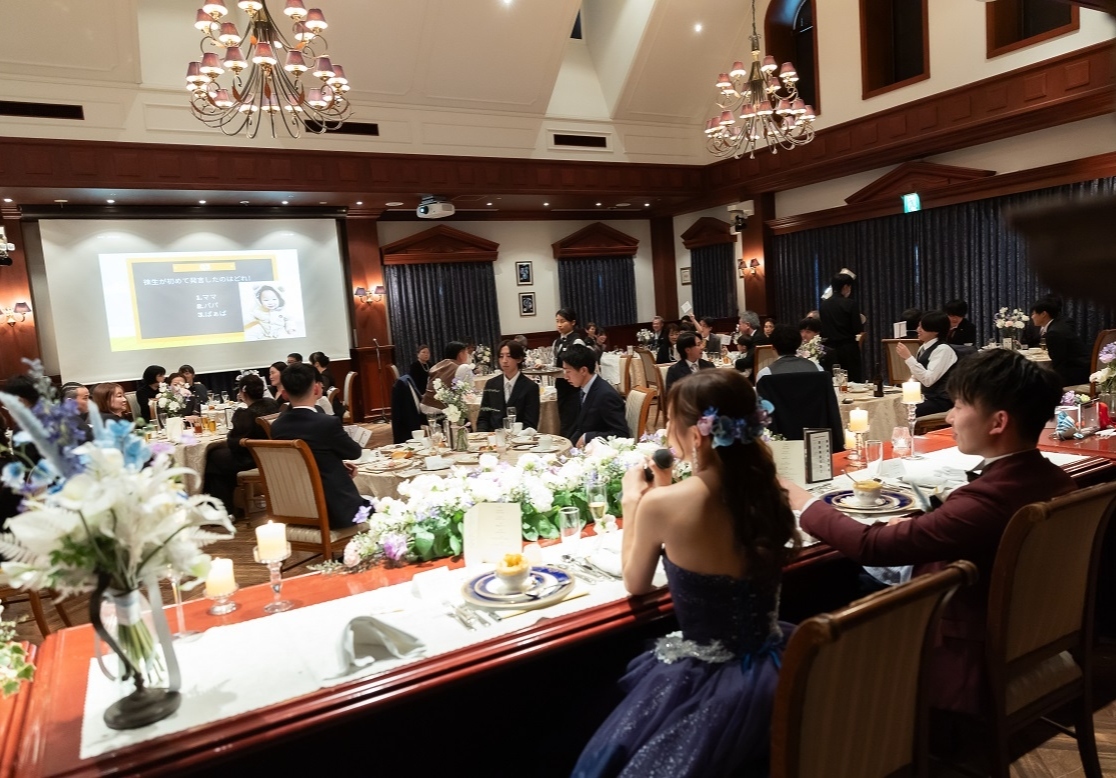 披露宴でこだわったところは？